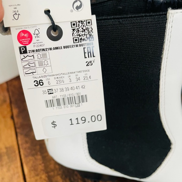 Zara white boots - Picture 6 of 7